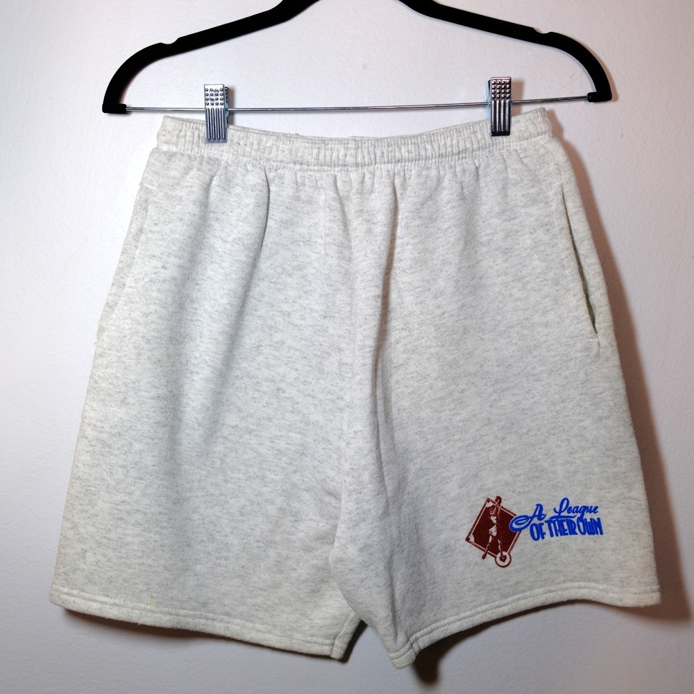 RARE  VINTAGE 1992  L‎ "A League of Their Own" Cast Crew Merch Shorts Sweats